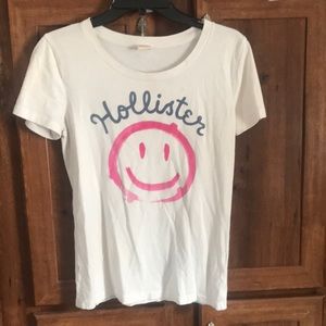 Smiley face hollister shirt
